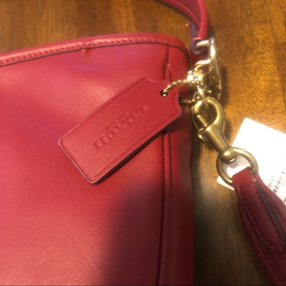 NWT $395 COACH Soft Tabby Leather Hobo Bag in Brick Red! - Picture 13 of 16